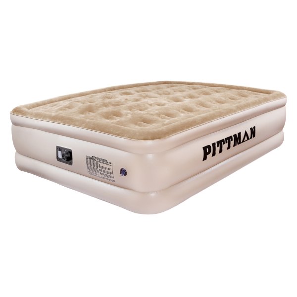 Pittman Outdoors® - Comfort™ 78" L x 58" W x 20" H Queen Double High Air Bed Kit