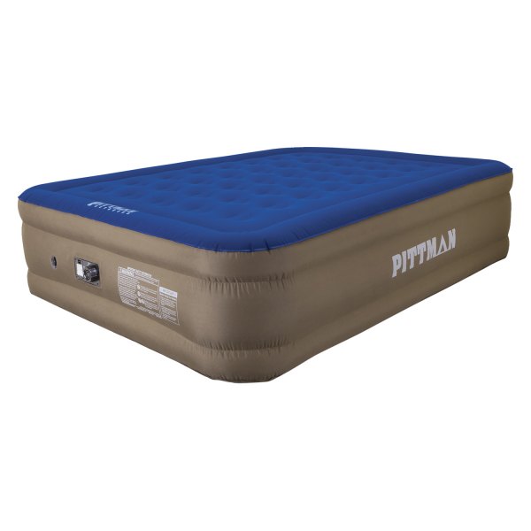 Pittman Outdoors® - Indoor/Outdoor 78" L x 60" W x 16" H Queen Double High Extream Air Bed Kit