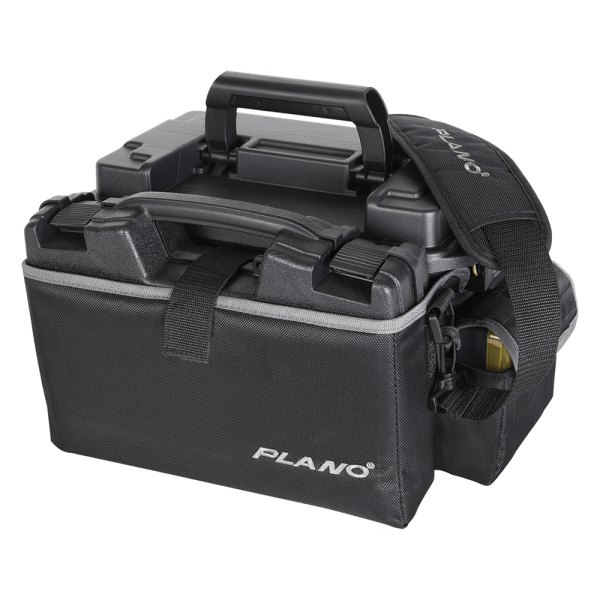 Plano® - X2™ Medium 15" x 9.38" Black ABS Plastic Hard Range Bag