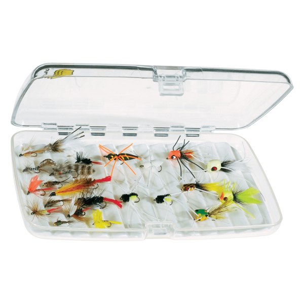 Plano® 358400 Guide Series™ 7.99" x 1.22" Clear Fly Fishing Case
