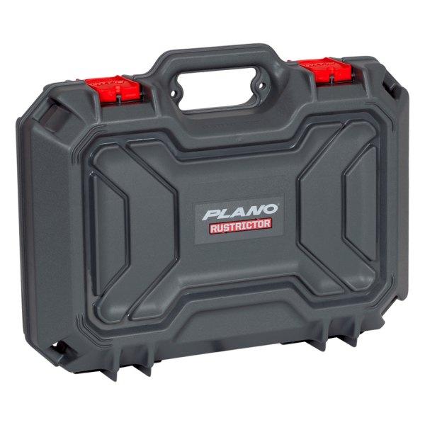 Plano® - Rustrictor™ Defender Black ABS Plastic Double Pistol Hard Case