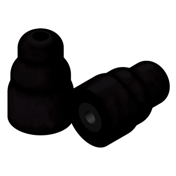 Plugfones® - Comfortiered™ Black Foam Plugs