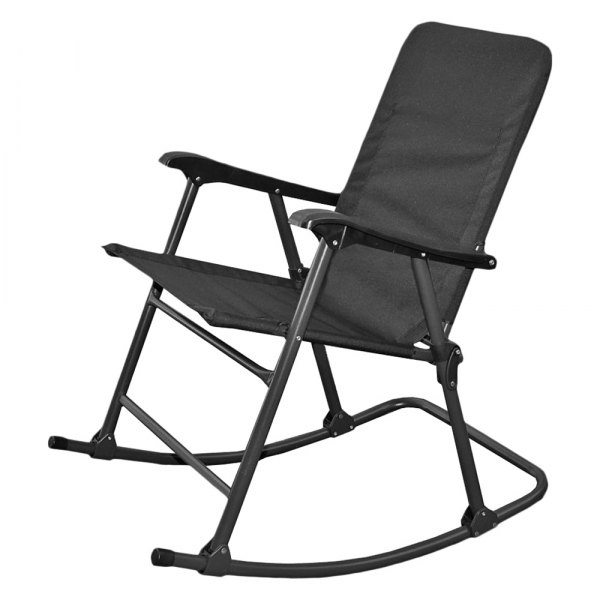 Prime Products® - Elite Baja Black Rocker Camp Chair