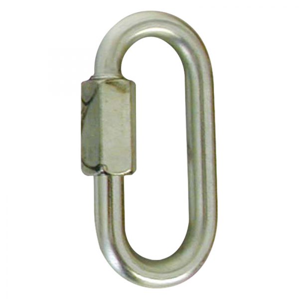 Prime Products® - 0.37" Oval Quick Lock Steel Bulk Carabiner