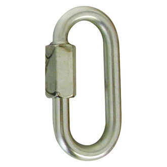 Prime Products® 18-0130PK - 0.37" Oval Quick Lock Steel Carded Carabiner