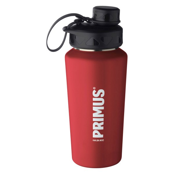 Primus® - TrailBottle™ 0.6 L Red Stainless Steel Bottle