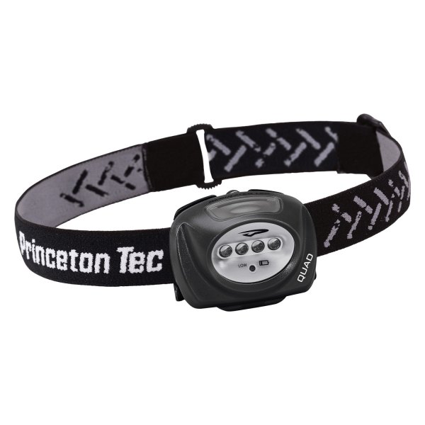 Princeton Tec® - Quad Industrial™ 78 lm Black LED Headlamp