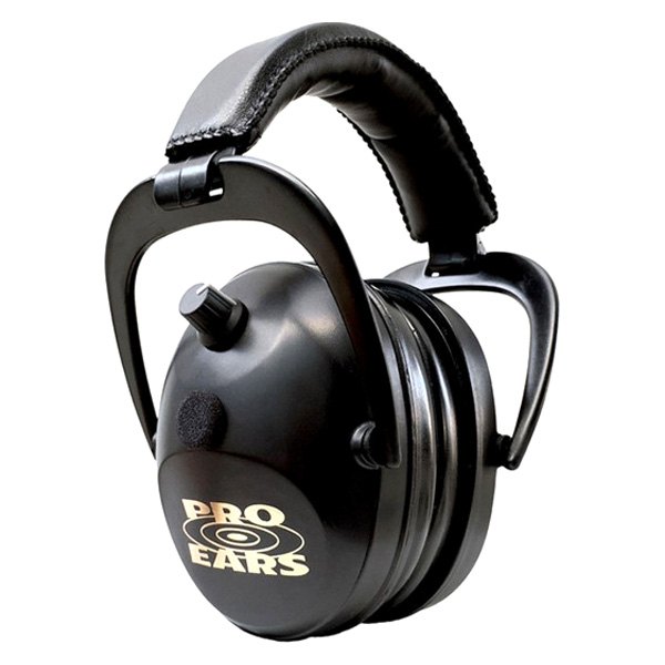 Pro Ears® - Gold II™ 26 dB Black Electronic Earmuffs