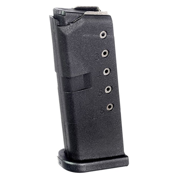 ProMag® - 9 mm 6 Rounds Black Polymer Glock 43 Magazine