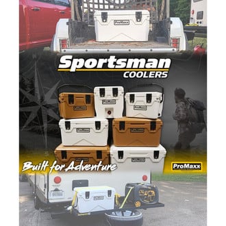 ProMaxx Automotive® - Sportsman 110 qt White Hard Cooler
