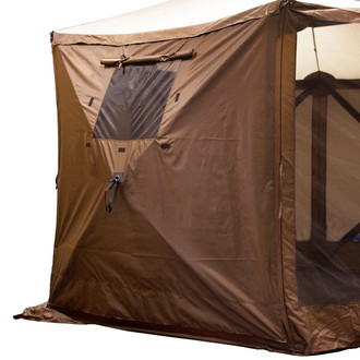 Quick-Set® 9897 - Brown Wind Panels with Windows