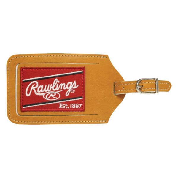 Rawlings® - Heart of the Hide Tan Nylon Lining Luggage Tag