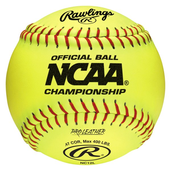 Rawlings® - Official NCAA Championship Fast Pitch Yellow Baseball