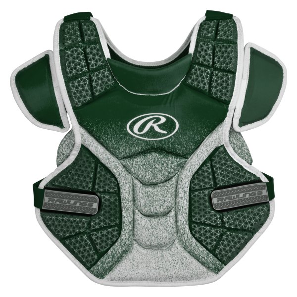 Rawlings® - Velo™ Intermediate 13" Dark Green Softball Chest Protector