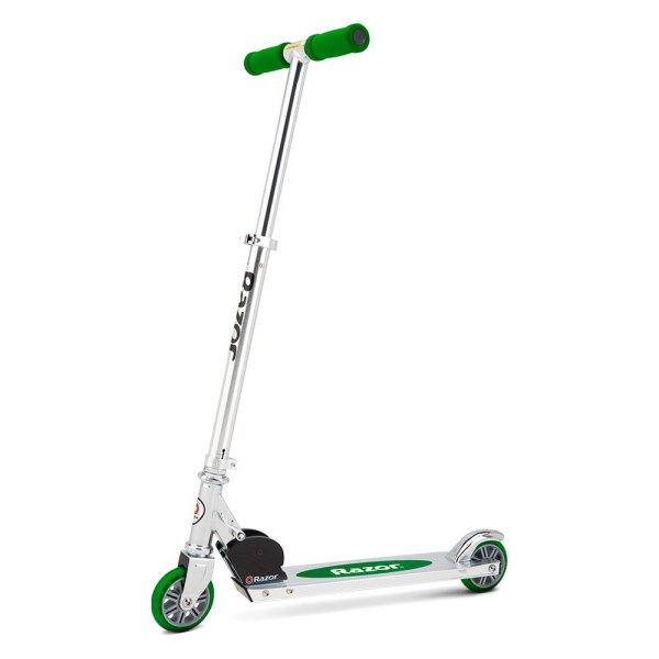 Razor® - A Series Green/Silver Kick Scooter (5+ Years)