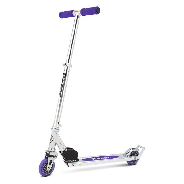 Razor® - A2 Series Purple/Silver Kick Scooter (5+ Years)