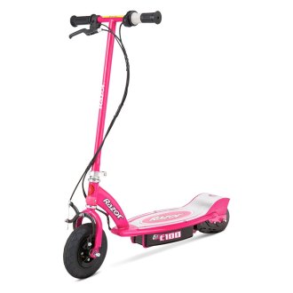 Selskab en At søge tilflugt Razor® 13111261 - E100 Series 24 V Pink Electric Scooter (8+ Years) -  RECREATIONiD.com