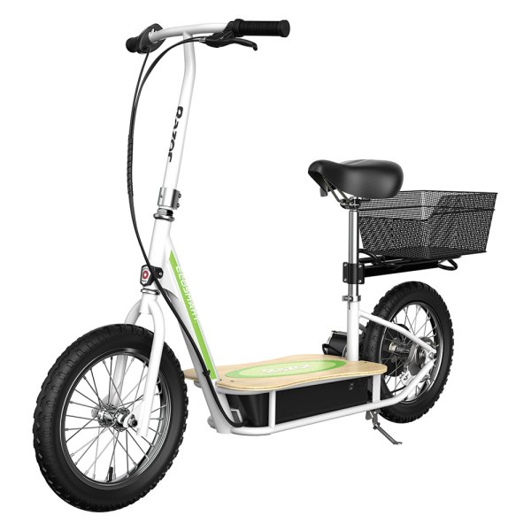 Razor® - EcoSmart Metro 36 V Silver Seated Electric Scooter (16+ Years)