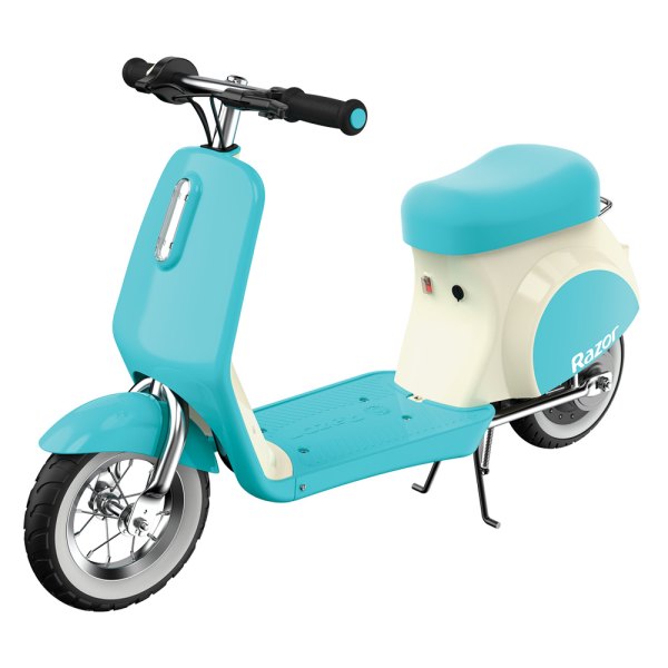 Razor® - Pocket Mod Petite 12 V Blue Electric Moped (7+ Years)
