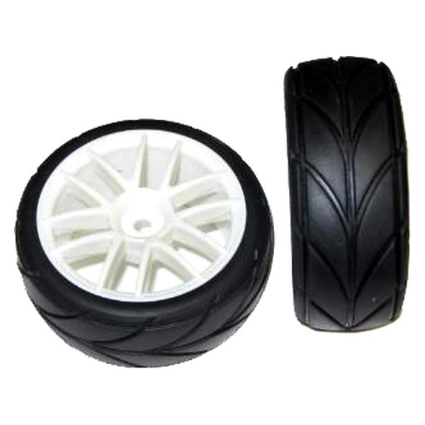 Redcat® - White Wheels and Tires
