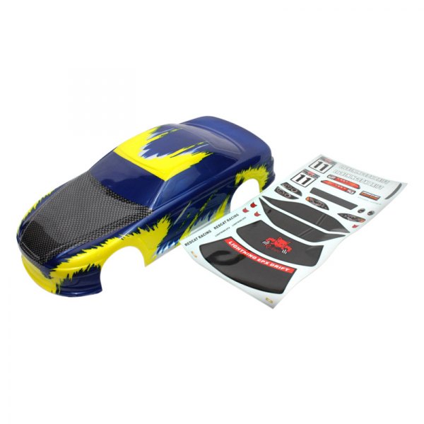 Redcat® - 1/10 Blue/Yellow Onroad Car Body