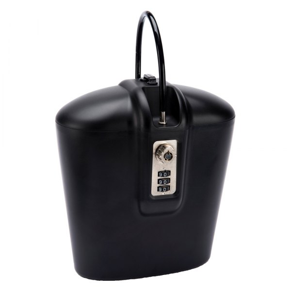 Reliance® - SafeGo™ 7" x 7.5" x 4" Black Portable Security Safe