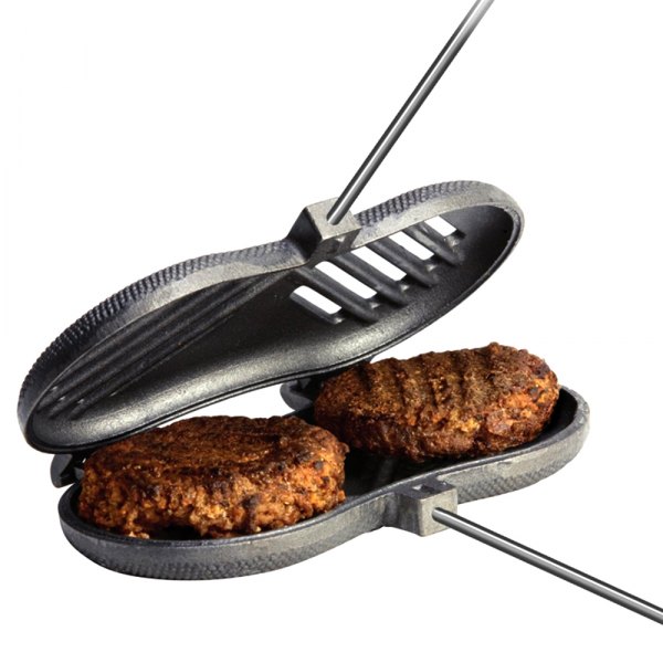 Rome® - Cast Iron Double Burger Griller