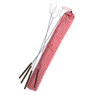 Rome® - 34" Stainless Steel Fork Set with Storage Bag