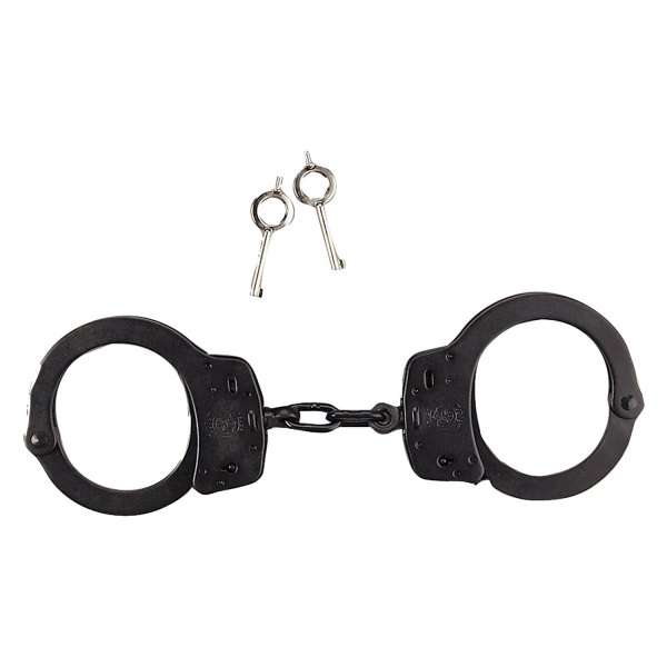 Rothco® - Smith & Wesson™ Black Double Lock Chain Handcuffs