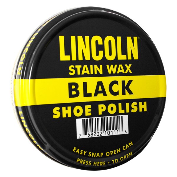 Rothco® - Lincoln™ U.S.M.C. 2.12 oz. Black Stain Shoe Polish Wax