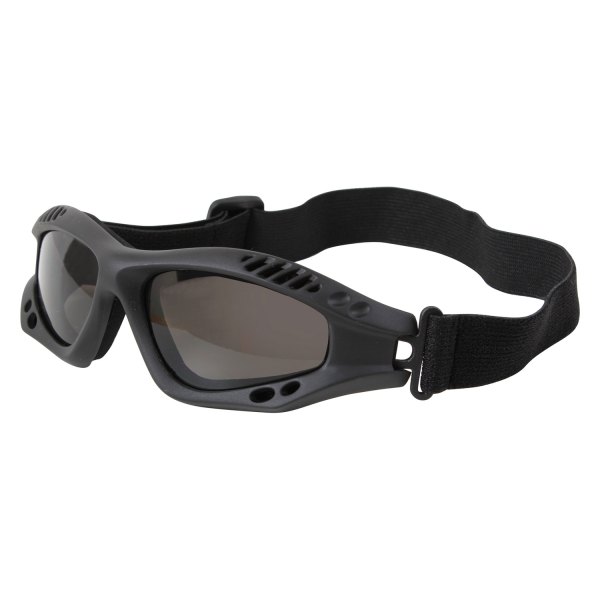 Rothco® - Ventec Anti-Fog Tactical Black/Brown Plastic Frame Black Polycarbonate Oval Glasses