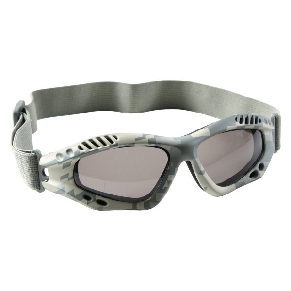 Rothco® - Ventec Anti-Fog Tactical Camo/Brown Plastic Frame Black Polycarbonate Oval Glasses