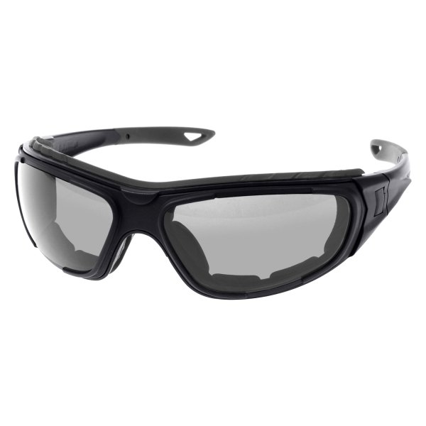 Rothco® - Anti-Fog Black Plastic Frame Smoke Gray Oval Interchangeable Glasses