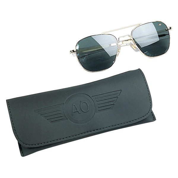 Rothco® - AO Original Pilots Gold/Green Polarized Sunglasses
