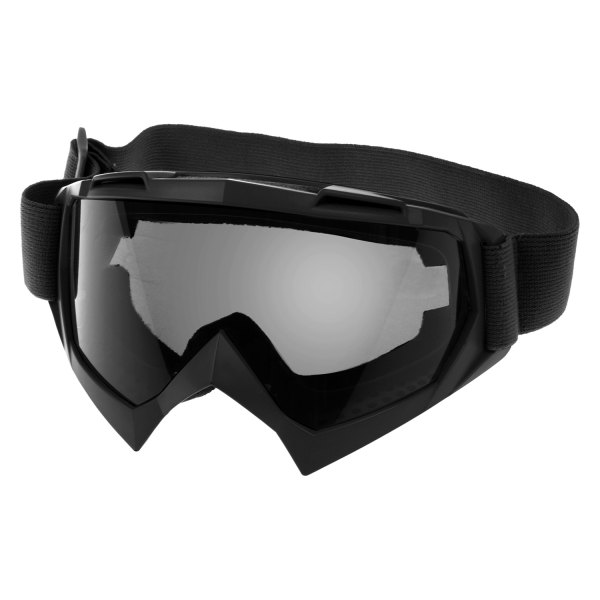 Rothco® - OTG Tactical Black Frame Smoke Lens Polycarbonate Shield Goggles