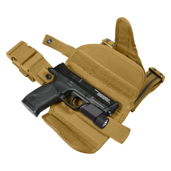 Rothco® - Deluxe™ Coyote Brown Right-Handed Leg Holster