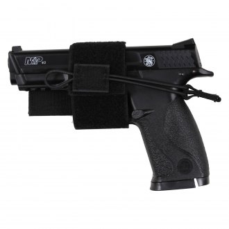 Black Tactical Law Enforcement Ambidextrous Compact Slide Gun Holster 10659