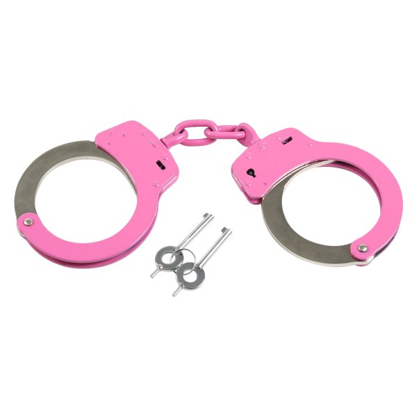 Rothco® - Pink Chain Handcuffs with Belt Loop Pouch