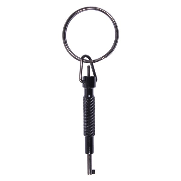 Rothco® - 3" Black Aluminum Swivel Handcuff Key