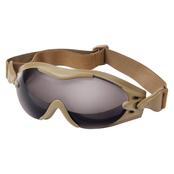 Rothco® - SWAT Tec Brown Frame Polycarbonate Shield Goggles