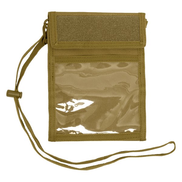 Rothco® - Deluxe Coyote Brown ID Holder