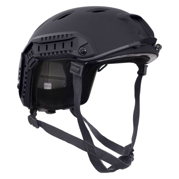 Rothco® - Advanced™ Black Nylon/Fiberglass Tactical Adjustable Airsoft Helmet