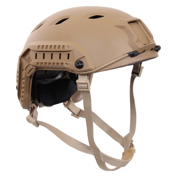 Rothco® - Advanced™ Coyote Brown Nylon/Fiberglass Tactical Adjustable Airsoft Helmet
