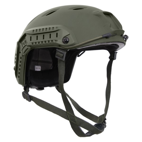 Rothco® - Advanced™ Olive Drab Nylon/Fiberglass Tactical Adjustable Airsoft Helmet