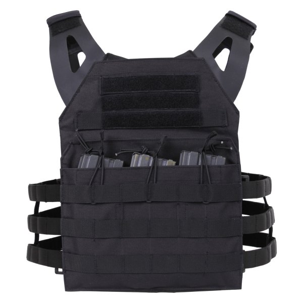Rothco® - Oversized Black Lightweight Armor Tactical Vest