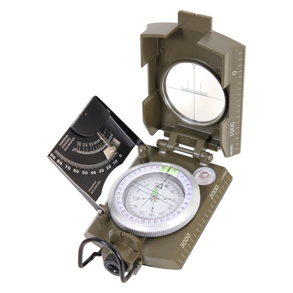 Rothco® - Deluxe Olive Drab Marching Compass