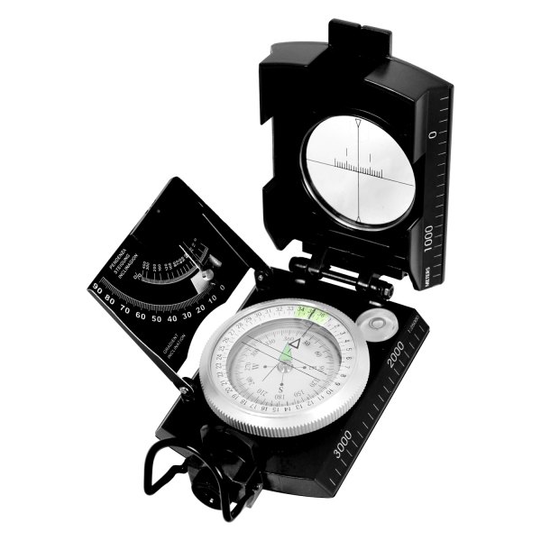 Rothco® - Deluxe Black Marching Compass