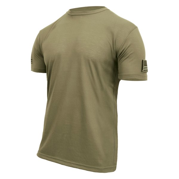 Rothco® - Tactical Men's Medium AR 670-1 Coyote Brown Athletic Fit T-Shirt