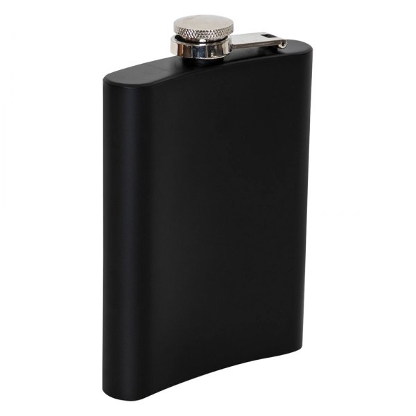 Rothco® - 8 fl. oz. Black Stainless Steel Flask