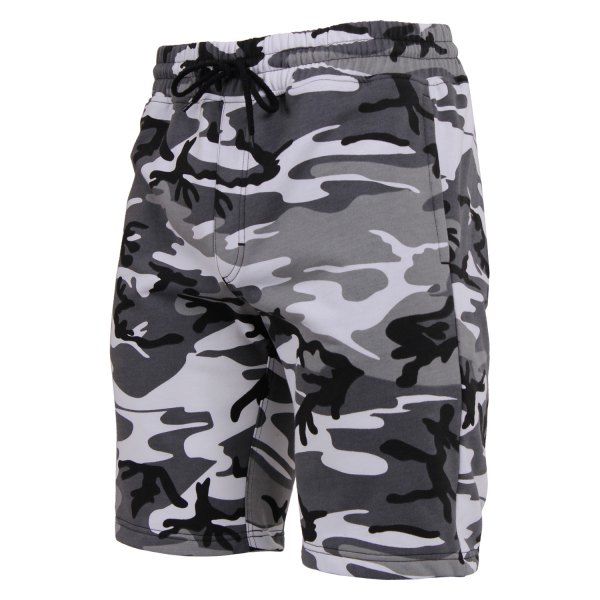 Rothco® - Men's Large City Camo Sweat Shorts